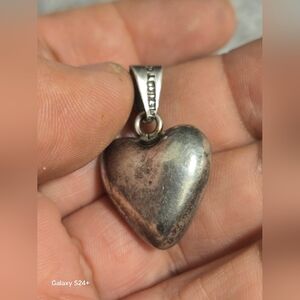 Sterling Silver Heart Pendant